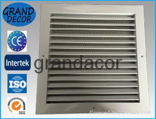  Aluminium air grille with steel mesh filter for Saudi Arabia