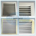  Aluminium air grille with steel mesh filter for Saudi Arabia 2