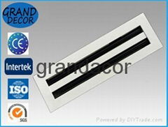 Aluminium liner slot air grille 