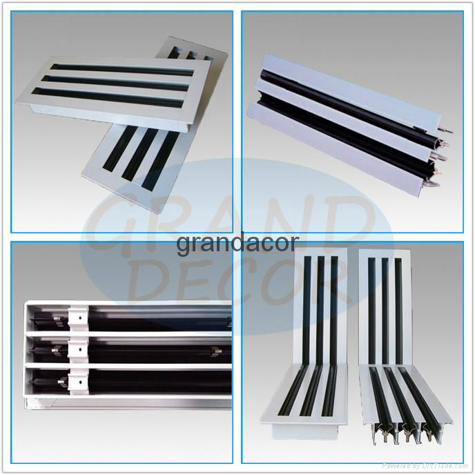 Aluminium liner slot air grille  2