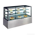 Square Shape Stainless Steel Cake Display Showcase Cabinet 1