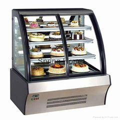 Front glass door Cake Showcase Cabinet Cake Keep Fresh Cabinet