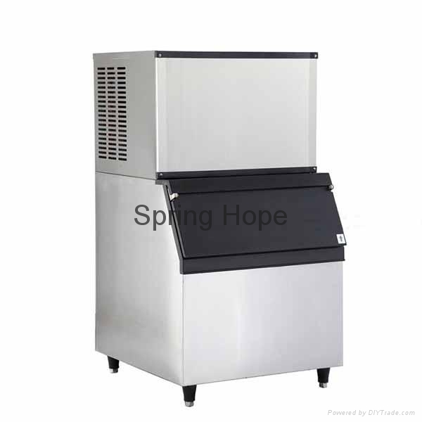 Large capacity 455kg ice maker ice making machine sqauare ice machine