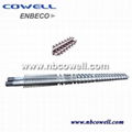 conical twin screw barrel for PVC 1