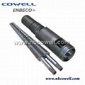 conical twin screw barrel for PVC 2