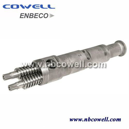 conical twin screw barrel for PVC 4