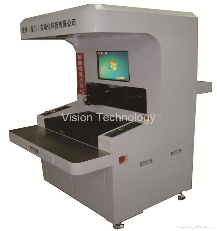 Standing Robotic Glue Dispensing Machine with CCD Vision System