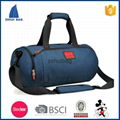 2016 waterproof fashion cylinder gym bag sport bag weekend