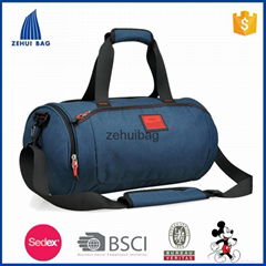 2016 waterproof fashion cylinder gym bag