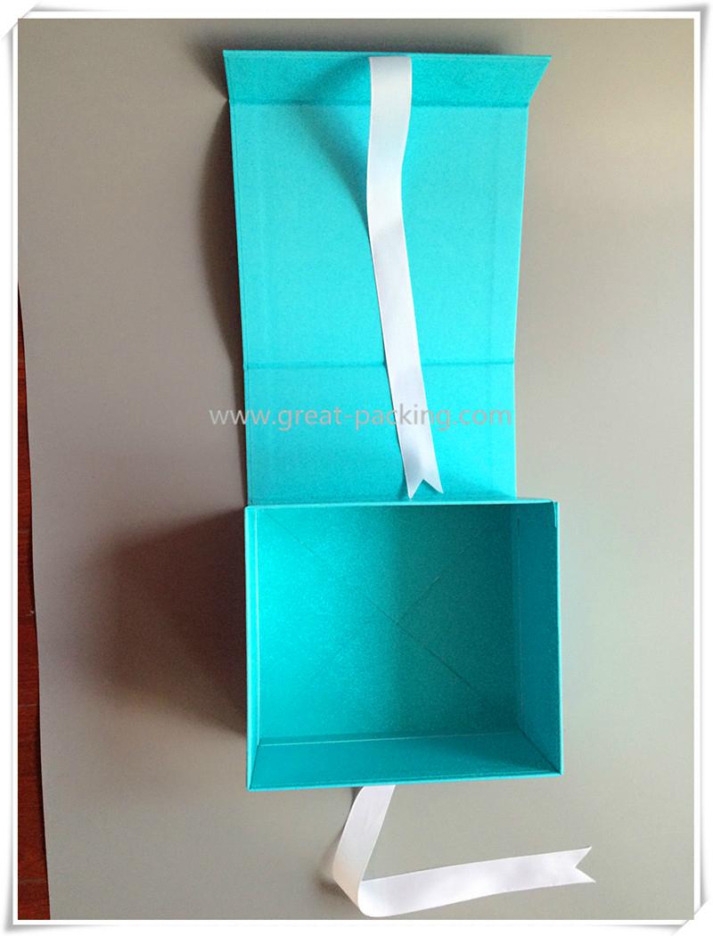 cosmetic foldable magnet ribbon box 3