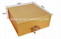  Wedding dress packagking foldable cardboard magnet box 3