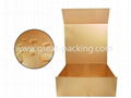  Wedding dress packagking foldable cardboard magnet box 4