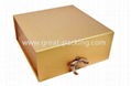  Wedding dress packagking foldable cardboard magnet box 5