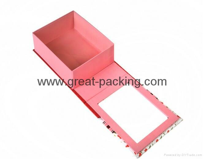 foldable PVC window gift box 2