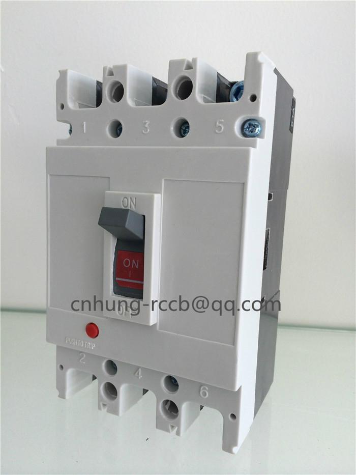 3P 4P CM1 mccb 100a-630a moulded case circuit breaker 3