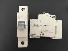 Hager type MY/MW miniature circuit breaker,high quality MCB 1P-4P manufacturer