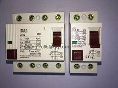 CNHUNG swhitch NFIN  RCCB megnatic earth leakage circuit breaker