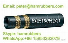 SAE 100R2AT/DIN EN853 2SN Wire Braided Hydraulic Hose