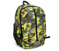 Fashion durable school backpack with football pocket 2