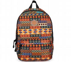 Durable fashionable school backpack bag