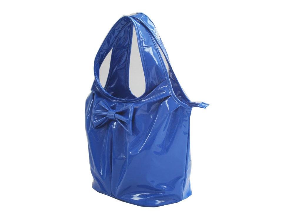 High quality handbag manufacturer bulk buying shiny pu cosmetic bags 3