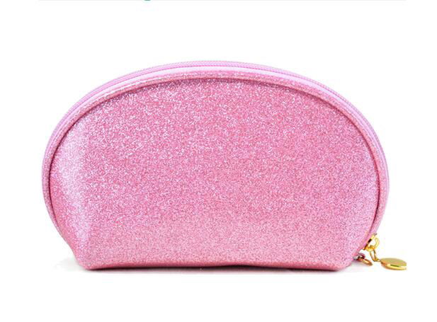 Personalized handbag manufacturer shiny pu cosmetic bags 3