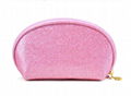 Personalized handbag manufacturer shiny pu cosmetic bags 3