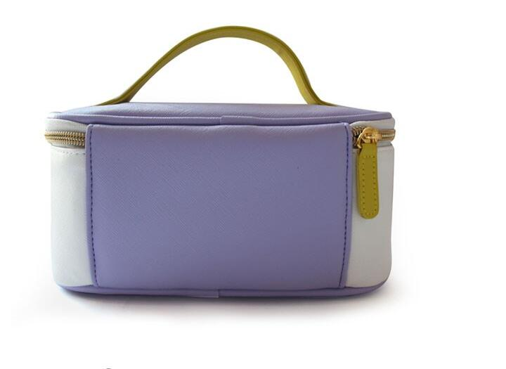 Wholesale handbag manufacturer customized PU organizer bags 3