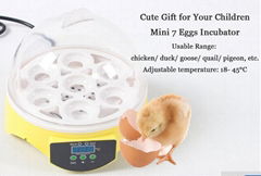 mini 7 egg incubator