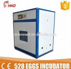 full automatic 528 poultry  egg incubator with CE certificate