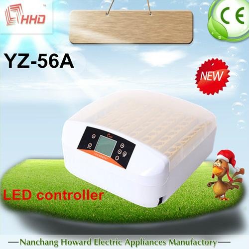 Hot Sale HHD YZ-56A Full Automatic Chicken Hatchery Machine Price Poultry Egg In