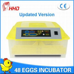 Hot selling cheap incubators HHD full automatic pigeon egg incubators for sale