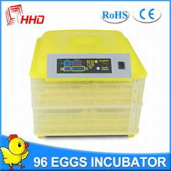 Factory supply HHD CE marked full automatic chicken egg incubator price for sale