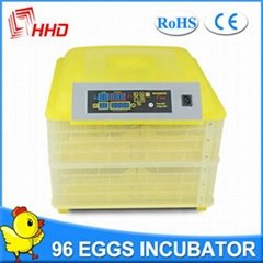 HHD YZ-96 Full automatic egg hatching machine price chicken egg incubator equip