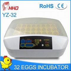 2016 Factory price HHD Automatic Chicken Egg Incubator for Sale YZ-32