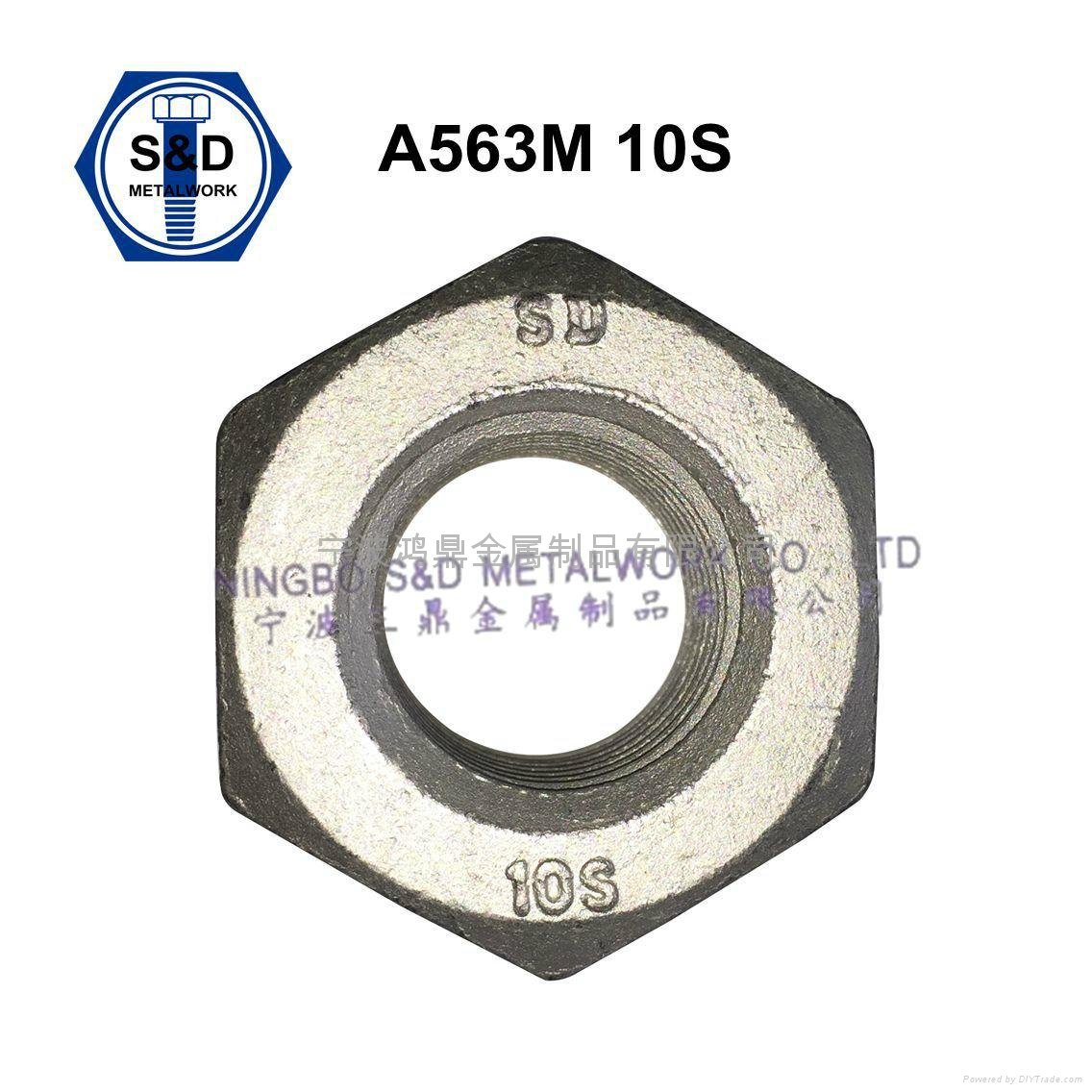 Heavy Hex Structural Nut ASTM A563M