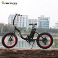 OEM folding 20inch fat tire electric bike  5