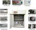98% hatching rate CE 250 eggs newest used poultry incubator for sale YZITE-5 2