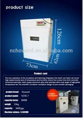 People best like CE certificate used poultry incubator for sale china YZITE-7