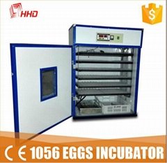 1056 eggs YZITE-10 CE professional large Full automatic cheap incubator 