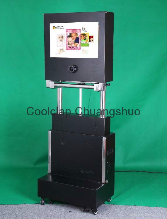 Entertainment Machine Foldable 3D Photo Kiosk For Fun Photo 2