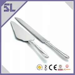 Cake Knife With Artificial Diamond