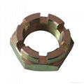 DIN hexagon slotted and castle nuts 1