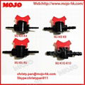 MJ-K8-K8 White Black Plastic Micro water flow control valve