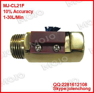 MJ-CL21F 1/2'' Magnetic type Copper Brass flow switch inside outside treads