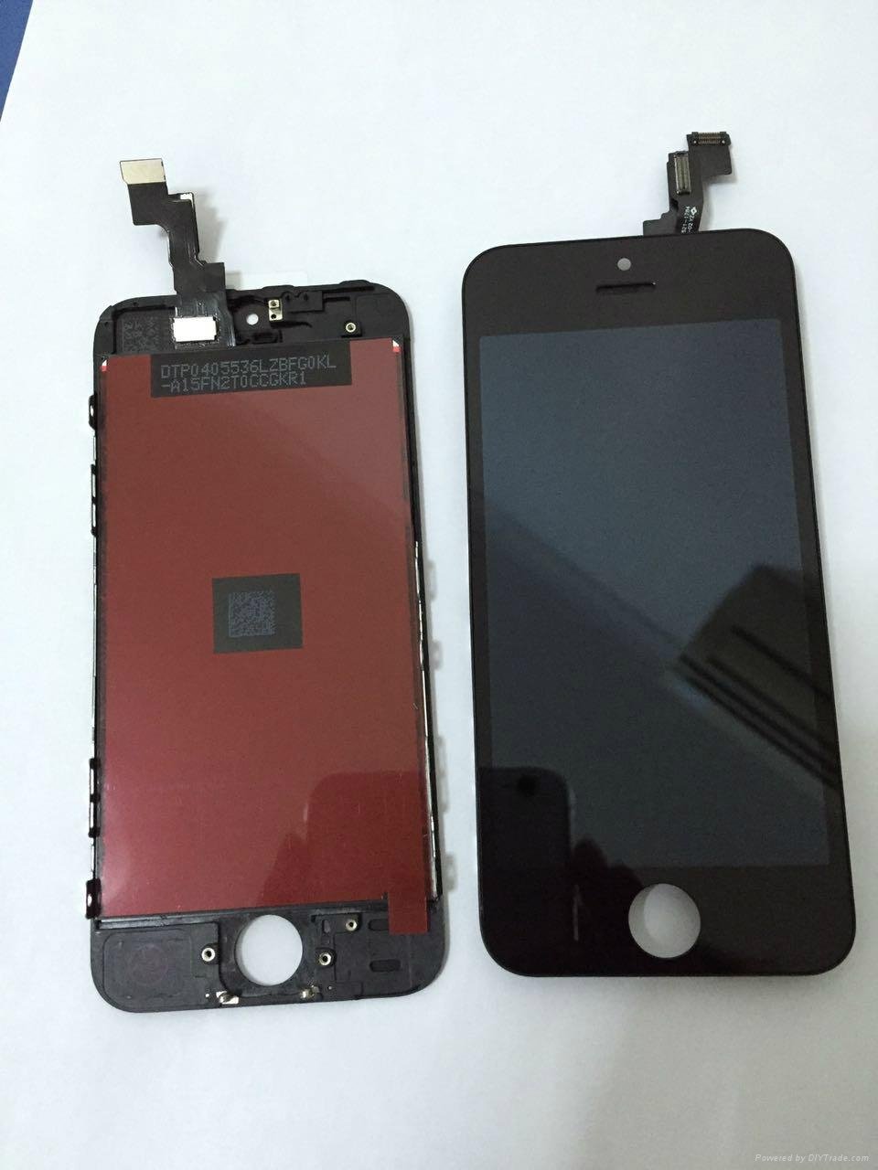 Best price LCD display digitizer assembly for iphone 5 lcd parts with touch ic 
