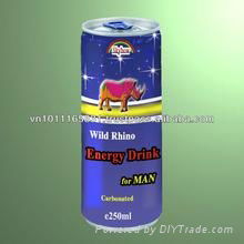 Wild Rhino Energy drink 250ml-For man