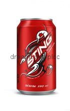 Sting Strawberry Energy Drinks 