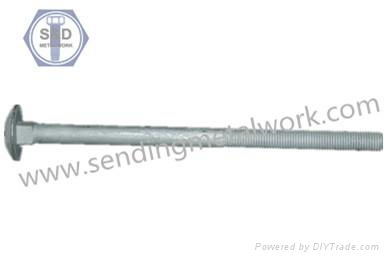 Drift Bolts Drift Pins ASTM A307 Gradea Hot Dipped Galvanized 2