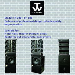 Best Dual 8inch Concert Event Touring Line Array Speaker